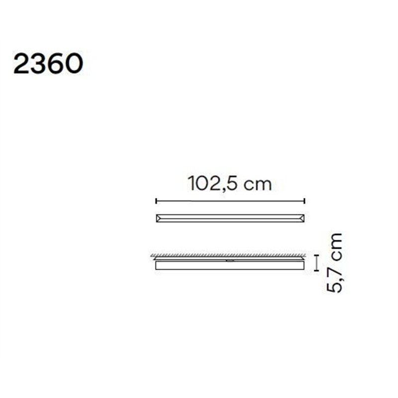 Vibia Halo Wall 1X wall lamp