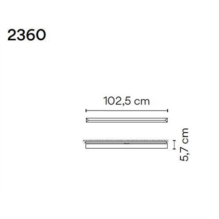 Vibia Halo Wall 1X wall lamp