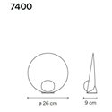 Vibia Musa 26 table lamp