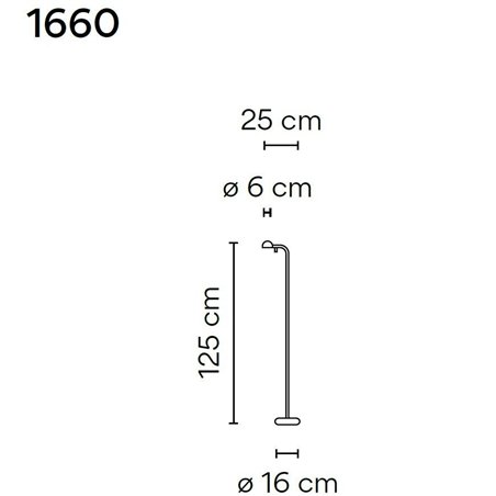 Vibia Pin floor lamp