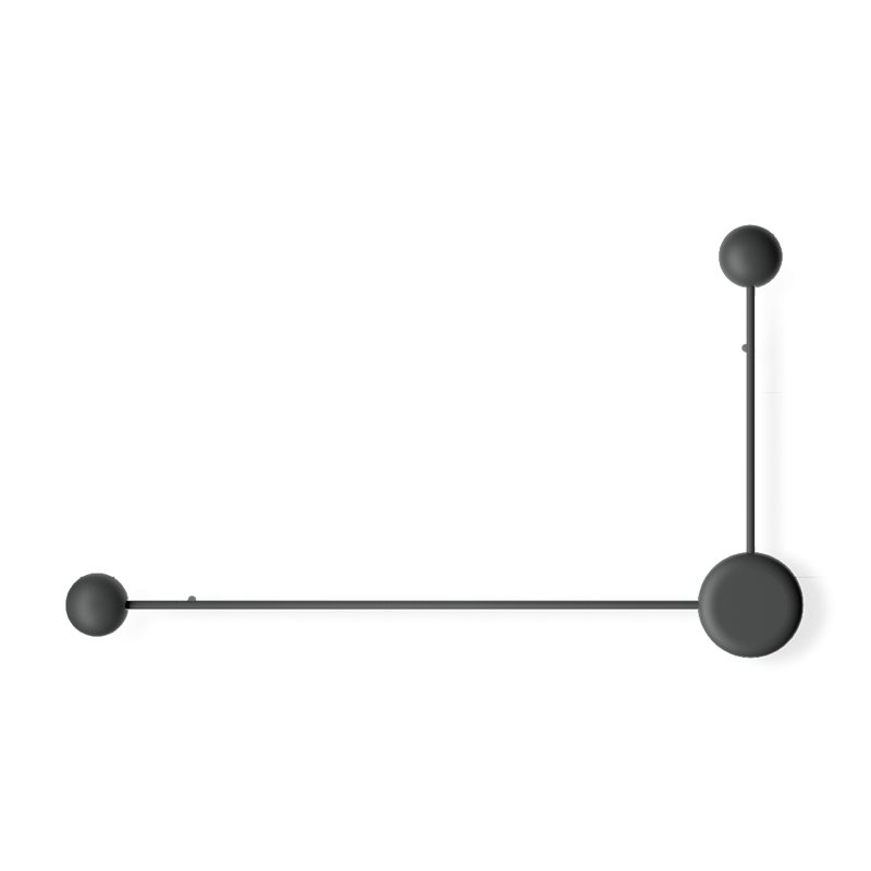 Vibia Pin 2X Hook - 1694 Wandlampe