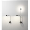 Vibia Pin 2X Left wall lamp
