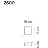 Vibia Structural 1X wall lamp