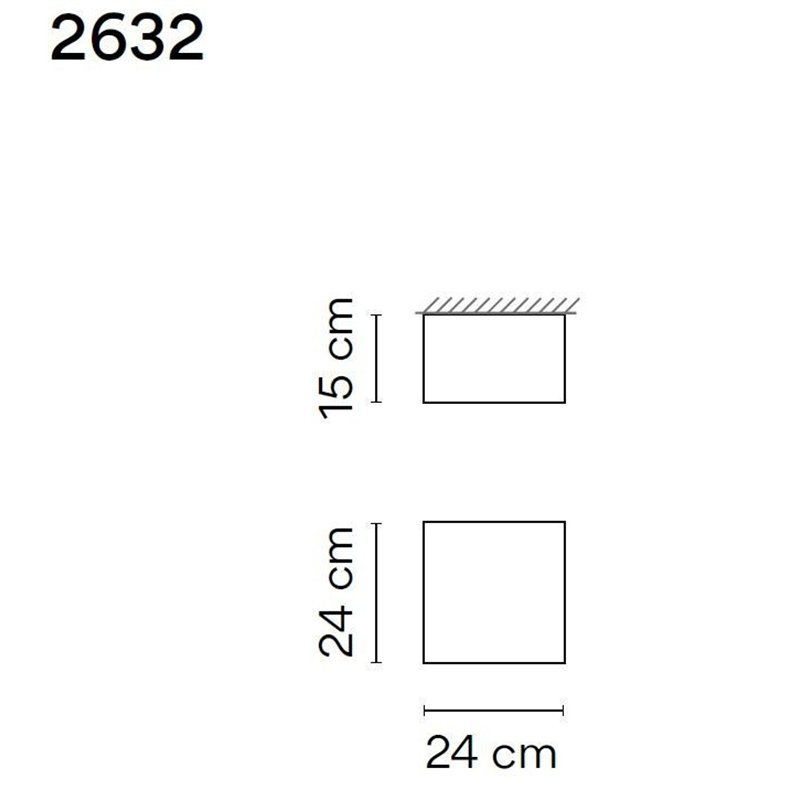 Vibia Structural 1X24 ceiling lamp