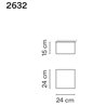 Vibia Structural 1X24 ceiling lamp