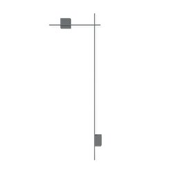 Vibia Structural 2X Extended 84X240 - 2617 wall lamp