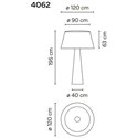 Vibia Wind 195 garden lamp