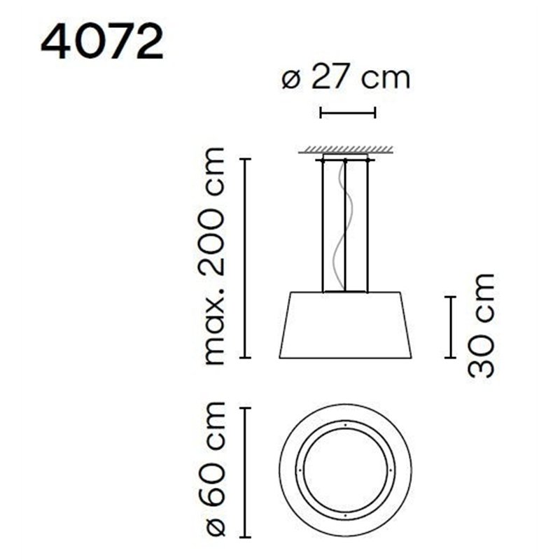 Vibia Wind 30 suspension lamp