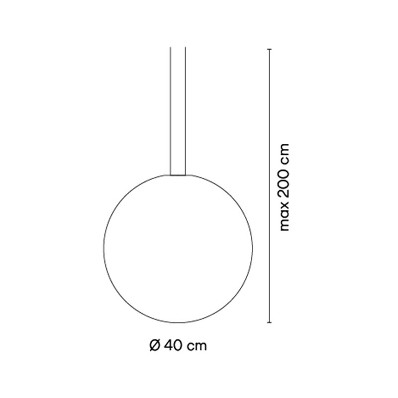 Vibia Circus Pendant Ø 45 cm - 0167 iluminación de la pista