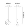 Vibia Circus solo Narrow 20° - 0176 Hängelampe