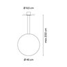 Vibia Circus solo Ø 45 cm - 0187 Hängelampe