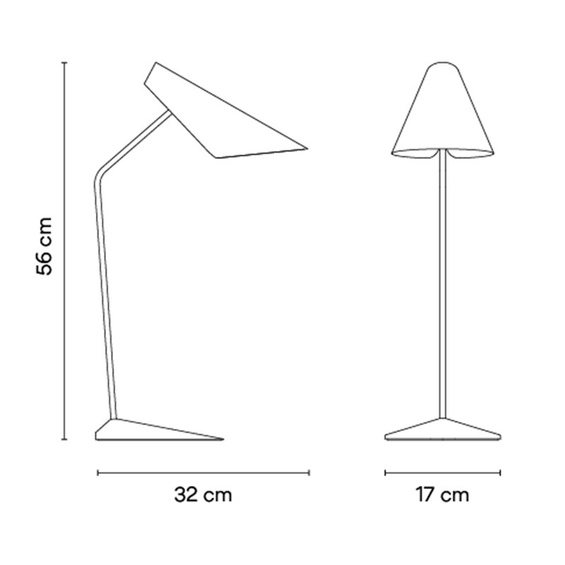 Vibia I.cono - 0700 Tischlampe