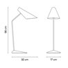 Vibia I.cono - 0700 Tischlampe
