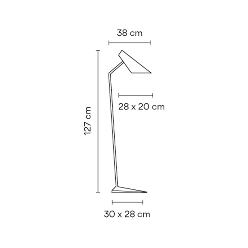 Vibia I.cono - 0712 Stehlampe