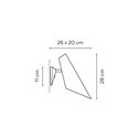 Vibia I.cono - 0720 wall lamp