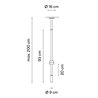 Vibia Flamingo mini Ø 9 cm - 1580 Hängelampe