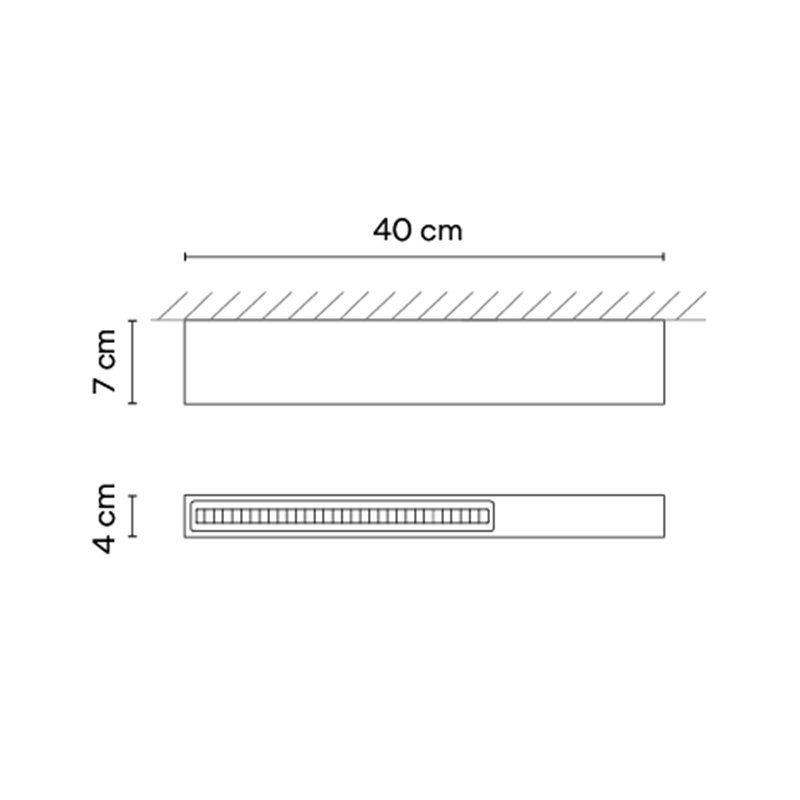 Vibia Offset High Comfort Diffuser 40 cm - 1728 Deckenlampe