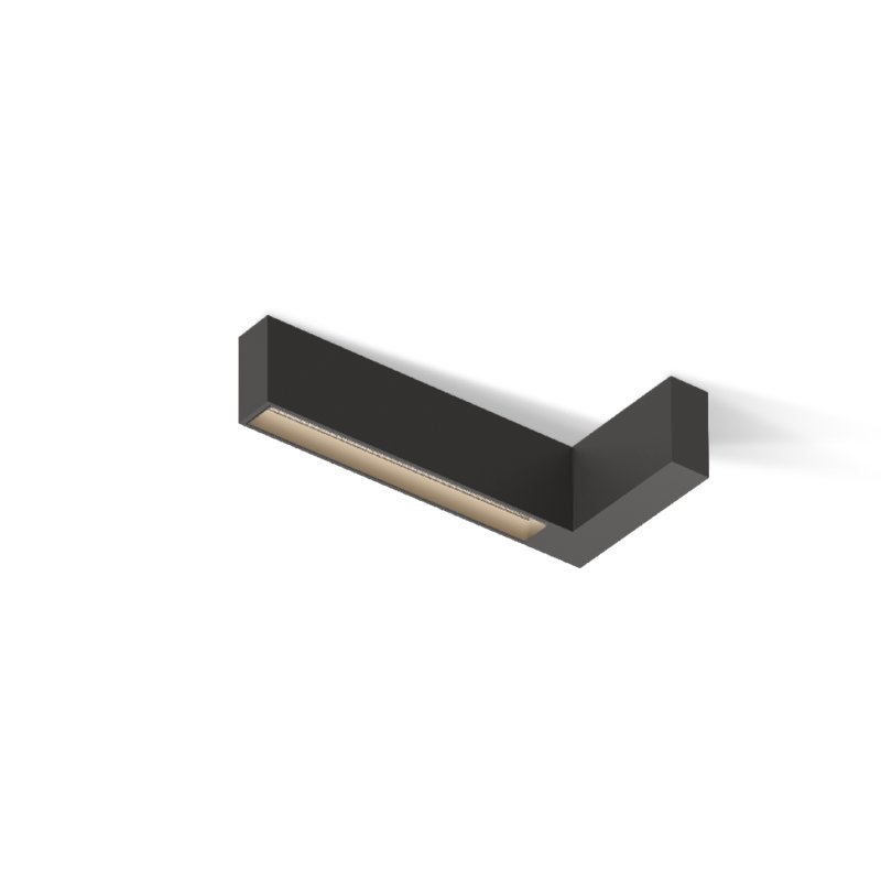 Vibia Offset High Comfort Diffuser 31 cm linke Version - 1740 Deckenlampe