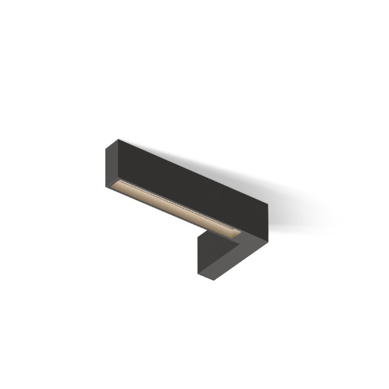 Vibia Offset High Comfort Diffuser 31 cm rechte Version - 1745 Deckenlampe