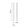 Vibia Offset Colour Mood Grazer 125 cm Left - 1762 Deckenlampe