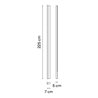Vibia Offset Colour Mood Grazer 225 cm Left - 1767 Deckenlampe