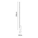 Vibia Offset 14 x 128 cm - 1780 floor lamp