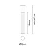 Vibia Array Ø 37 cm - 193 cm - 1810 Hängelampe