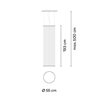 Vibia Array Ø 55 cm - 193 cm - 1825 Hängelampe