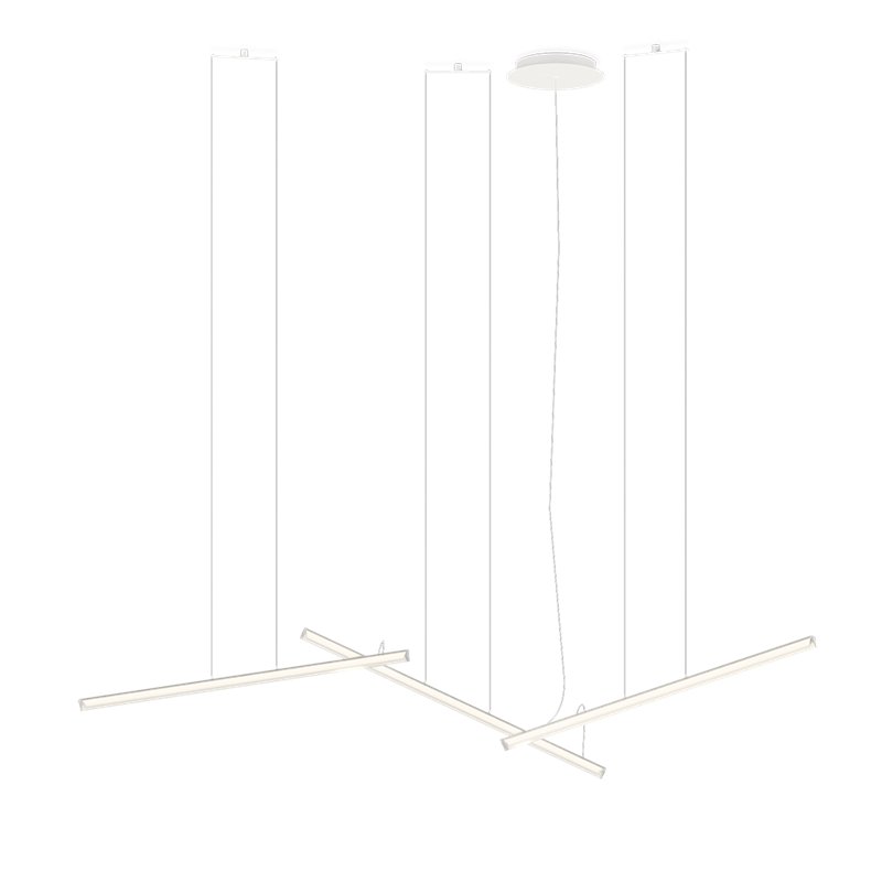 Vibia Halo lineal 3x - 2341 Hängelampe