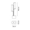 Vibia Class 2x - 2805 Pollerleuchte