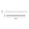 Vibia Line Trim 53 x 4 cm - 3560 Deckenlampe