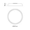 Vibia Bigger Ø 107 cm - 3915 Deckenlampe