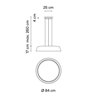 Vibia Bigger Ø 84 cm - 3925 Hängelampe
