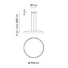 Vibia Bigger Ø 103 cm - 3930 Hängelampe