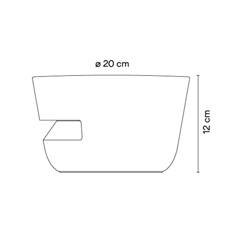 Vibia Dots outdoor Direct Surface Grazer Ø 20 x 12 cm - 4695 Wandlampe