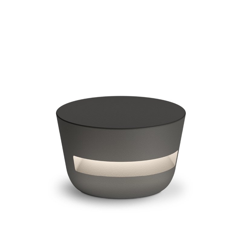 Vibia Dots outdoor 360° Surface Grazer Ø 15 x 9 cm - 4697 Wandlampe