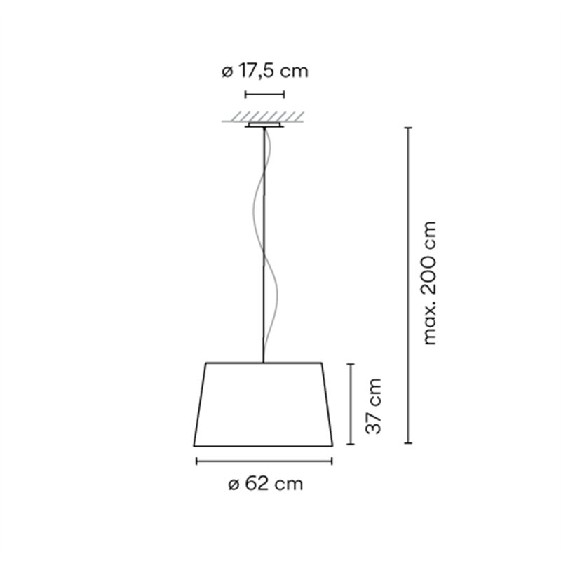 Vibia Warm Ø 62 cm - 4925 Hängelampe