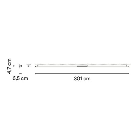 Vibia Spa 301 cm - 5979 wall lamp