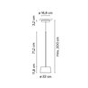 Vibia Tube ø 22 cm - 6160 Hängelampe