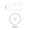 Vibia Bind Domo Ø 18,5 cm Wide - 6542 Leuchte für Schienenbeleuchtung
