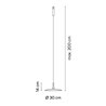 Vibia Bind Black Pincer Ø 30 cm - 6560 Leuchte für Schienenbeleuchtung