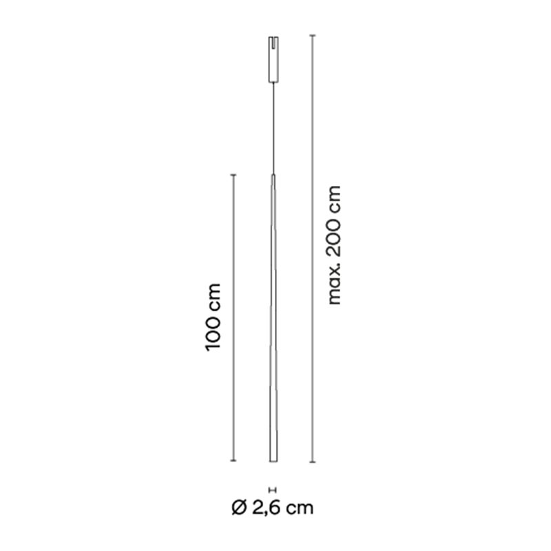 Vibia Bind Beige Pincer Ø 2,6 cm - 6571 Leuchte für Schienenbeleuchtung