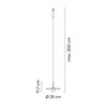 Vibia Bind Beige Pincer Ø 25 cm - 6581 Leuchte für Schienenbeleuchtung