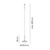 Vibia Bind Black Pincer Ø 20,5 cm - 6586 Leuchte für Schienenbeleuchtung