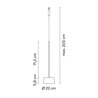 Vibia Bind Black Pincer Ø 22 cm - 6590 Leuchte für Schienenbeleuchtung