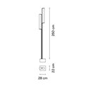Vibia Class 2x LED - 2815 garden lamp