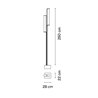 Vibia Class 2x LED - 2815 Pollerleuchte
