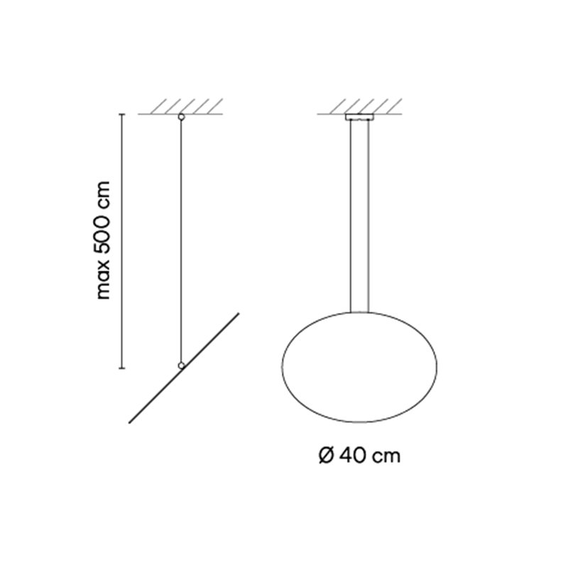 Vibia Circus Solo Pendant Reflector Ø 40 cm - A146