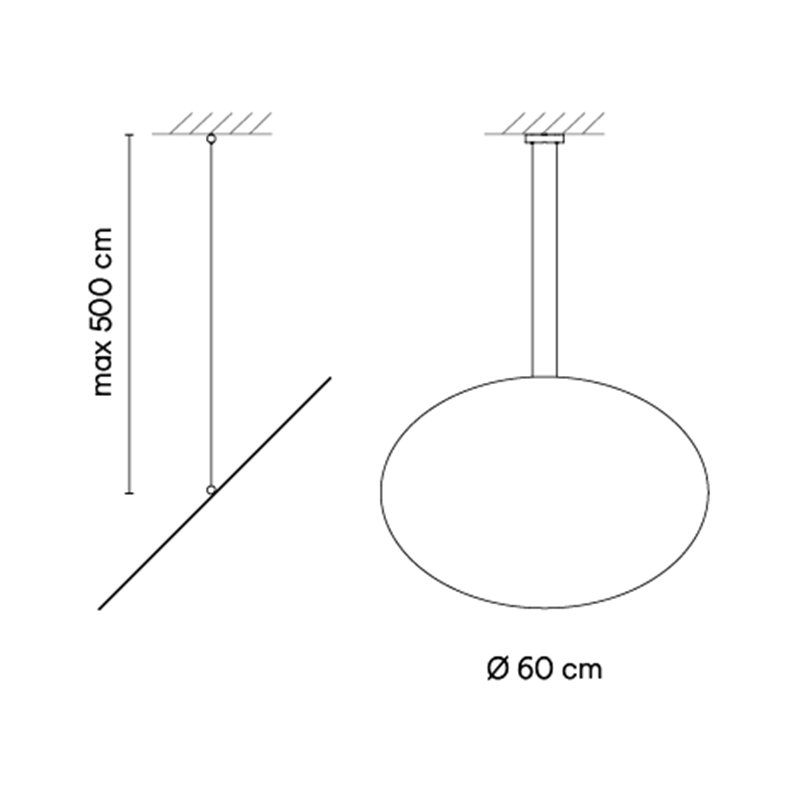 Vibia Circus Solo Pendant Reflector Ø 60 cm - A147
