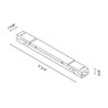 Vibia Circus driver for pendant track 84W DALI Beige - A399